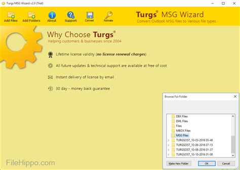 MSG Wizard for Windows